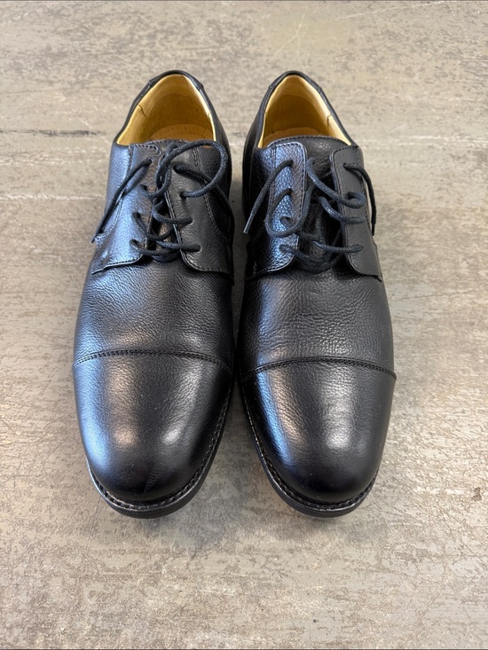 Studio Belvedere Duke Black Cap Toe Oxford shoes